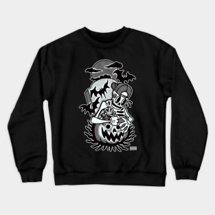 Vintage cartoon style tattoo artist. Crewneck Sweatshirt